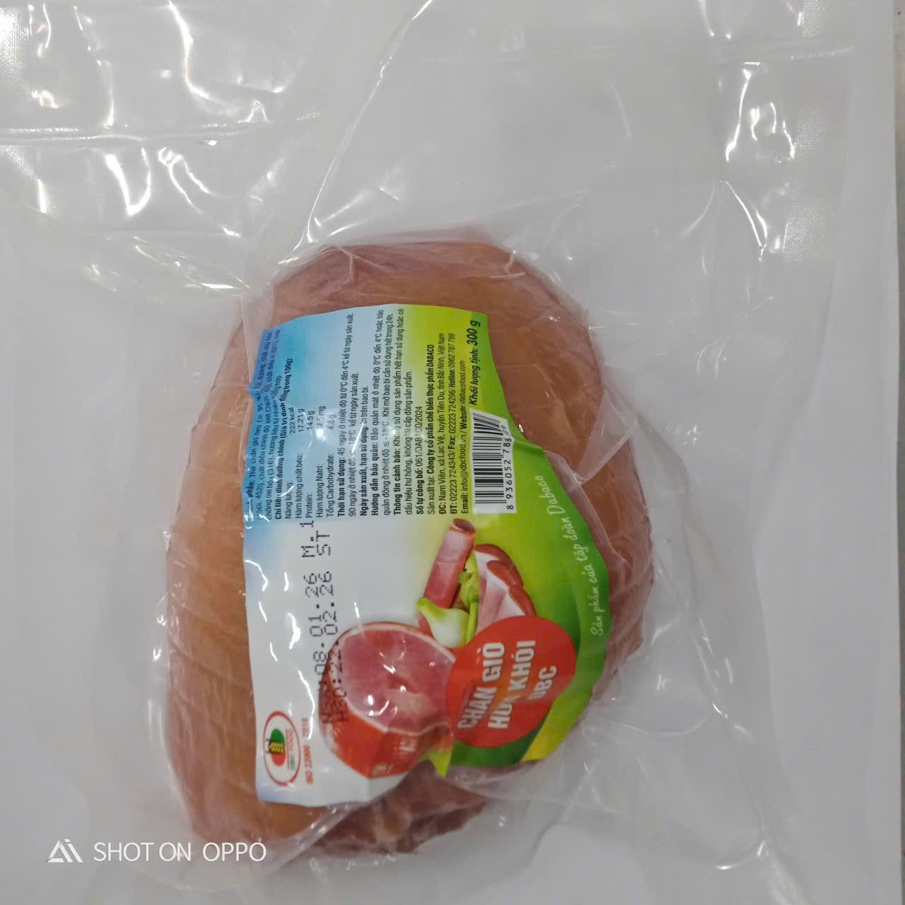  Chân giò hun khói DBC 500g 