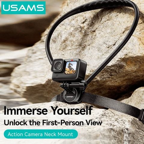 Giá Đỡ Máy Ảnh Đeo Cổ USAMS JOY01 (66cm Neck Strap Length)