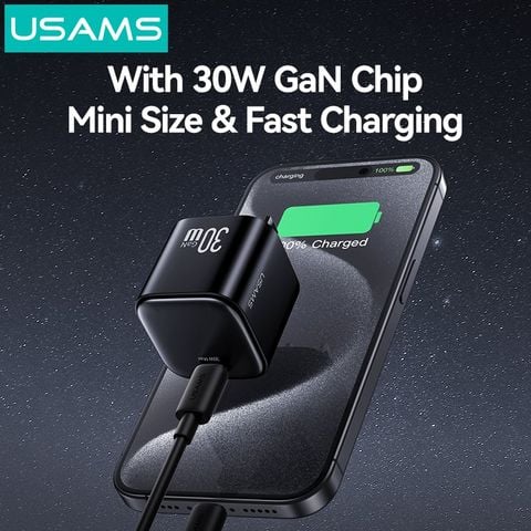 Củ Sạc Nhanh USAMS CC269 30W (GaN Charger)