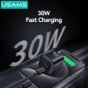 Củ Sạc Nhanh C+A USAMS CC270 30W (GaN Charger)