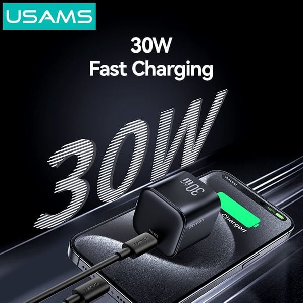 Củ Sạc Nhanh USAMS CC269 30W (GaN Charger)