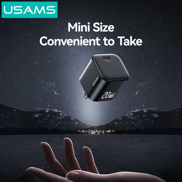Củ Sạc Nhanh USAMS CC267 20W (GaN Charger)