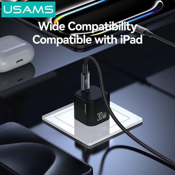 Củ Sạc Nhanh USAMS CC269 30W (GaN Charger)