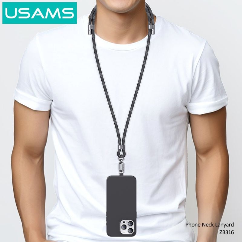 Dây Đeo Cổ Điện Thoại USAMS ZB316 (160cm length, Diameter 8mm)
