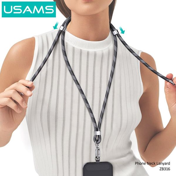 Dây Đeo Cổ Điện Thoại USAMS ZB316 (160cm length, Diameter 8mm)