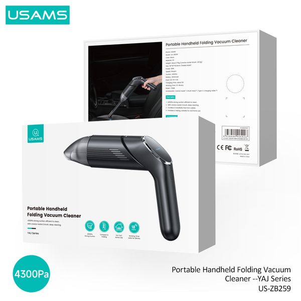 Máy hút bụi cầm tay USAMS ZB259 - YAJ Series (4300Pa, 4000mAh)