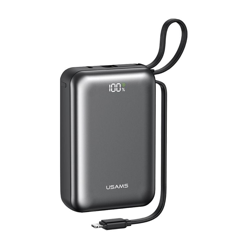 Pin Dự Phòng Kèm Cáp Type-C + Lightning USAMS CD279 PB98 G657-2 20000mAh 22.5W (Digital Display, CCC / 3C Certification)
