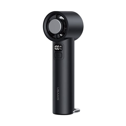 Quạt Mini Cầm Tay Sò Lạnh USAMS ZB361 7W (2000mAh, Digital Display, 14000RPM, 100-Speed Adjustment)