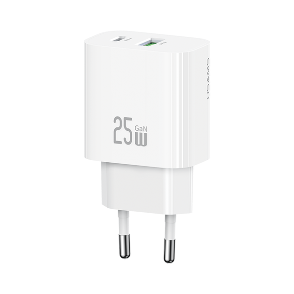 Củ Sạc Nhanh C+A USAMS CC315 25W (Trickle Charging Mode, Multiple Protection)