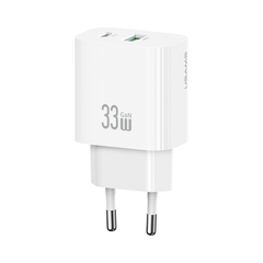 Củ Sạc Nhanh C+A USAMS CC317 33W (Trickle Charging Mode, Multiple Protection)