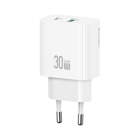 Củ Sạc Nhanh C+A USAMS CC316 30W (Trickle Charging Mode, Multiple Protection)
