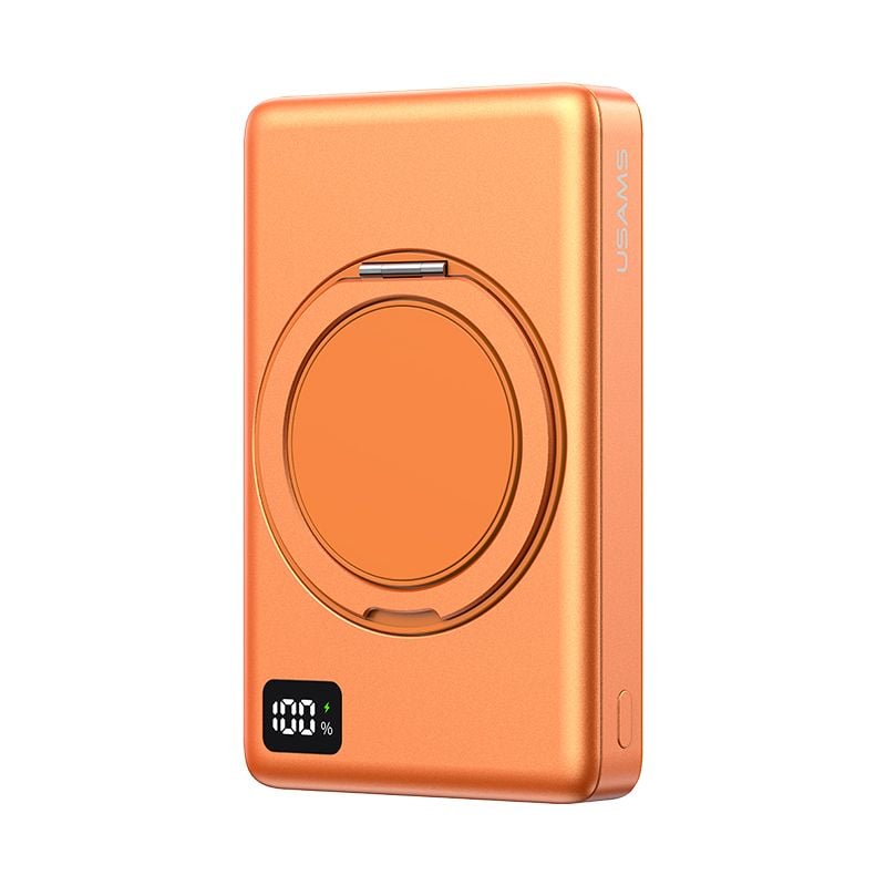 Pin Dự Phòng Không Dây USAMS CD269 10000mAh 22.5W (CCC / 3C Certification, 1*Type-C port, 15W Wireless Charging, Digital Display)