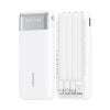 Pin Dự Phòng Kèm Cáp Type-C+Lightning+Micro USAMS CD273 10000mAh 10W (CCC / 3C Certification, LED Display)