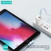 Cáp Sạc Nhanh C to Lightning USAMS SJ652 30W (Digital Display, 1.2m, 480Mbps, Right-angle cable)