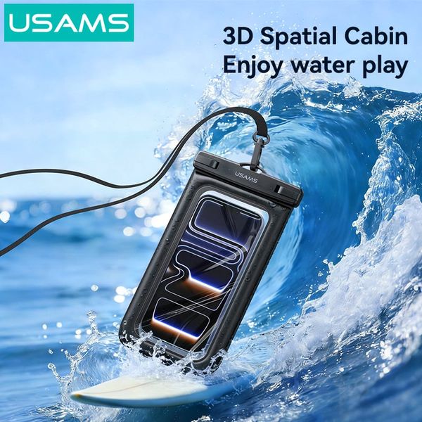 Túi Chống Nước USAMS YD017 (7,.2 inch, IPX8, Detachable Lanyard)