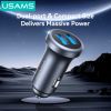 Tẩu Sạc Cho Ô Tô USAMS CC320 2.4A (2*USB-A Port)