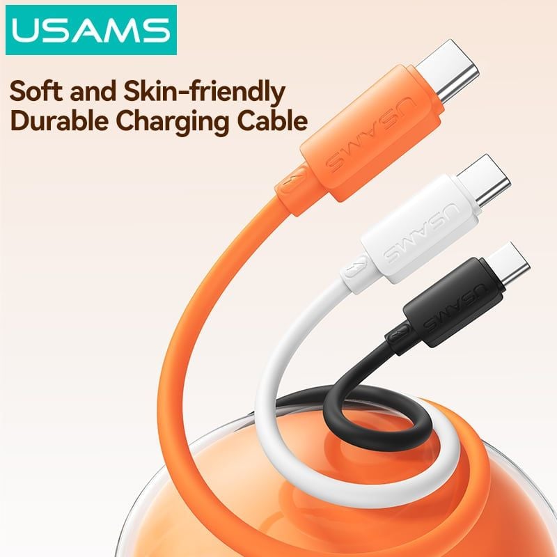 Cáp Sạc Nhanh C to C USAMS SJ787 U98 60W (480Mbps, 1m)