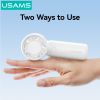 Quạt Mini Cầm Tay USAMS ICE01 3W (500mAh, 2H, 3-gears of Wind)
