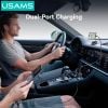 Tẩu Sạc Cho Ô Tô USAMS CC320 2.4A (2*USB-A Port)