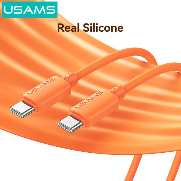 Cáp Sạc Nhanh C to C USAMS SJ787 U98 60W (480Mbps, 1m)