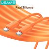 Cáp Sạc Nhanh C to C USAMS SJ787 U98 60W (480Mbps, 1m)