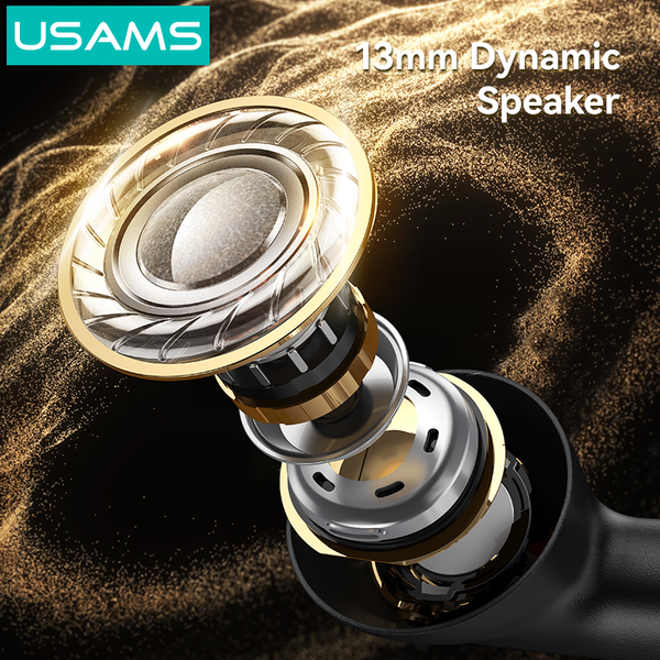 Tai Nghe Bluetooth TWS USAMS Echo E05 (Bluetooth v6.0, 3.5H, 3D Surround Stereo Sound, Low latency)