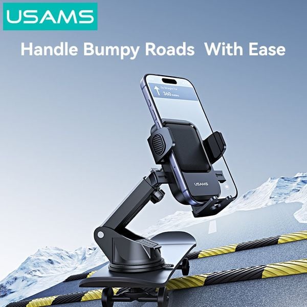 Giá Đỡ Điện Thoại Cho Ô Tô USAMS ZJ091 (Car Center Console Version, For 4.5-6.9