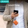 Pin Dự Phòng USAMS CD258 10000mAh 20W (With Built-in Type-C + Lighting cable, Digital Display, 3C Certification)
