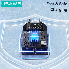 Củ Sạc Nhanh C+A USAMS CC316 30W (Trickle Charging Mode, Multiple Protection)
