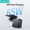 Pin Dự Phòng USAMS CD270 80000mAh 65W (2*Type-C + 2*USB-A port, Digital Display)