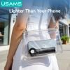 Quạt Mini Cầm Tay Sò Lạnh USAMS ZB361 7W (2000mAh, Digital Display, 14000RPM, 100-Speed Adjustment)