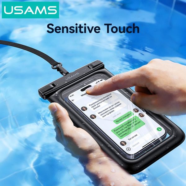 Túi Chống Nước USAMS YD017 (7,.2 inch, IPX8, Detachable Lanyard)