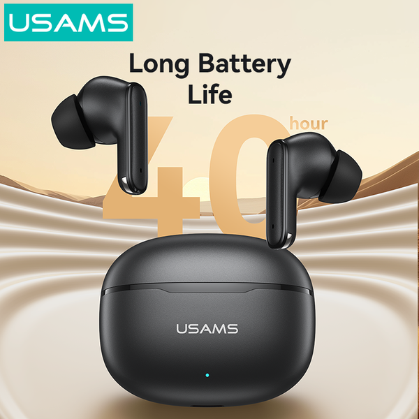 Tai Nghe Bluetooth TWS USAMS Echo E05 (Bluetooth v6.0, 3.5H, 3D Surround Stereo Sound, Low latency)