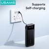 Pin Dự Phòng Kèm Cáp Type-C+Lightning+Micro USAMS CD273 10000mAh 10W (CCC / 3C Certification, LED Display)