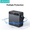 Pin Dự Phòng USAMS CD270 80000mAh 65W (2*Type-C + 2*USB-A port, Digital Display)