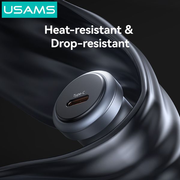 Tẩu Sạc Cho Ô Tô USAMS CC321 30W (1*Type-C Port)