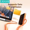 Cáp Sạc Nhanh C to C USAMS SJ787 U98 60W (480Mbps, 1m)