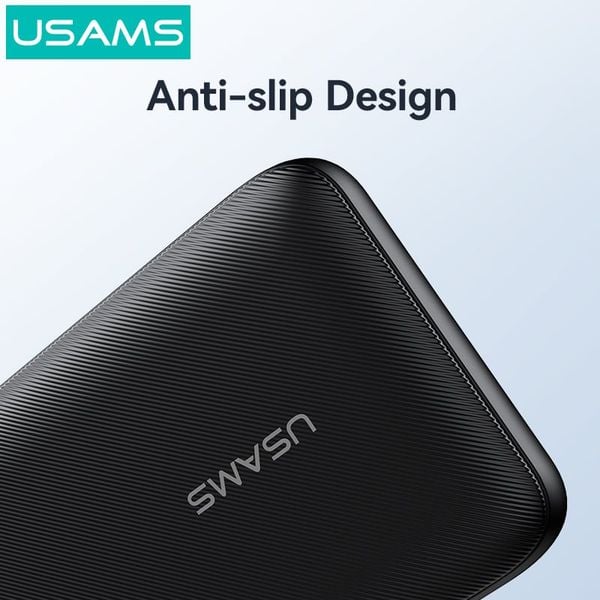 Pin Dự Phòng Kèm Cáp Type-C+Lightning+Micro USAMS CD273 10000mAh 10W (CCC / 3C Certification, LED Display)