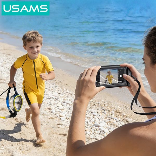 Túi Chống Nước USAMS YD017 (7,.2 inch, IPX8, Detachable Lanyard)