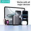 Pin Dự Phòng Kèm Cáp Type-C + Lightning USAMS CD279 PB98 G657-2 20000mAh 22.5W (Digital Display, CCC / 3C Certification)