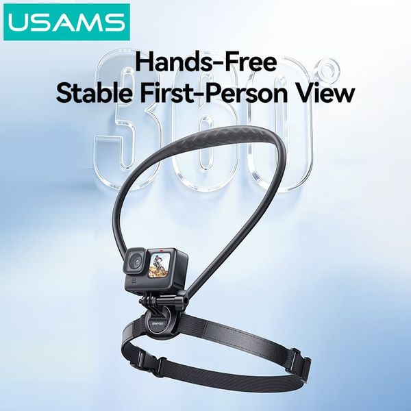 Giá Đỡ Máy Ảnh Đeo Cổ USAMS JOY01 (66cm Neck Strap Length)