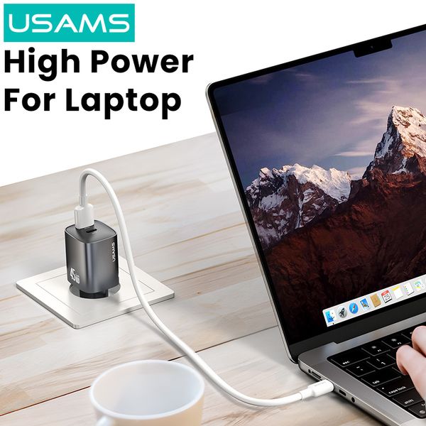 Củ Sạc Nhanh C+A USAMS CC290 45W (Multiple Protection)