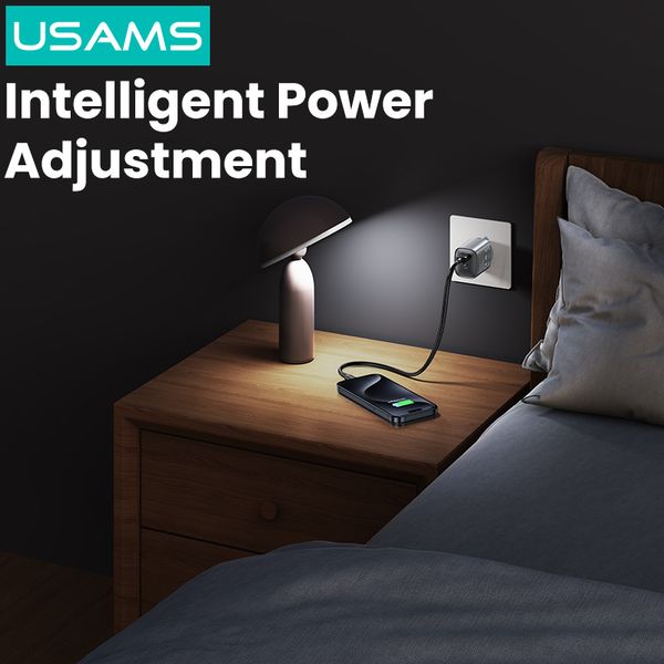 Củ Sạc Nhanh C+A USAMS CC290 45W (Multiple Protection)