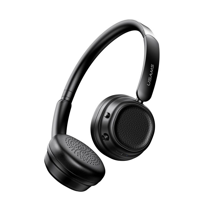 Tai Nghe Chụp Tai Bluetooth USAMS SR01 (Bluetooth v5.3, 350mAh, 40H, 360° ANC)