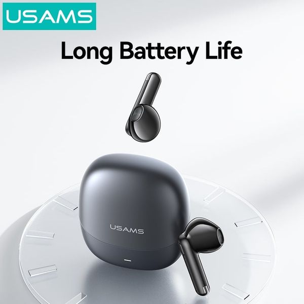 Tai Nghe Bluetooth TWS USAMS Echo E03 (Bluetooth v5.3, 4H, AAC Lossless Audio Decoding, 13mm Dynamic Speaker, Surround Stereo Sound)