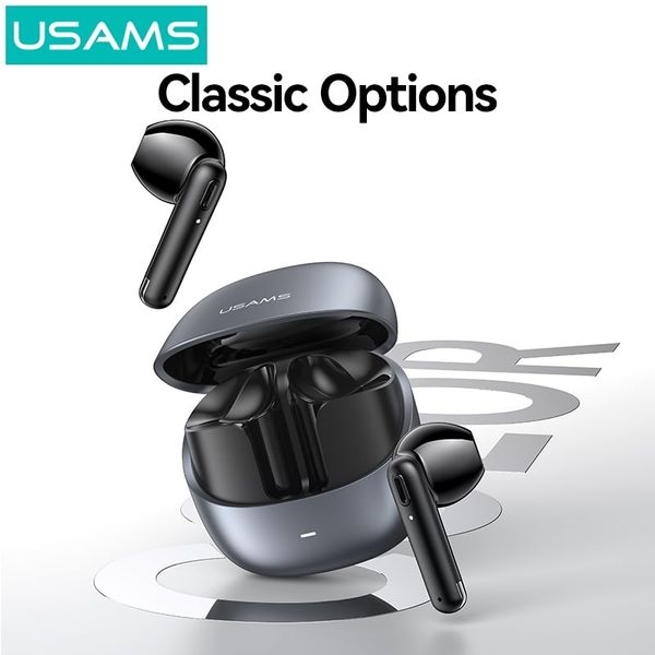 Tai Nghe Bluetooth TWS USAMS Echo E03 (Bluetooth v5.3, 4H, AAC Lossless Audio Decoding, 13mm Dynamic Speaker, Surround Stereo Sound)