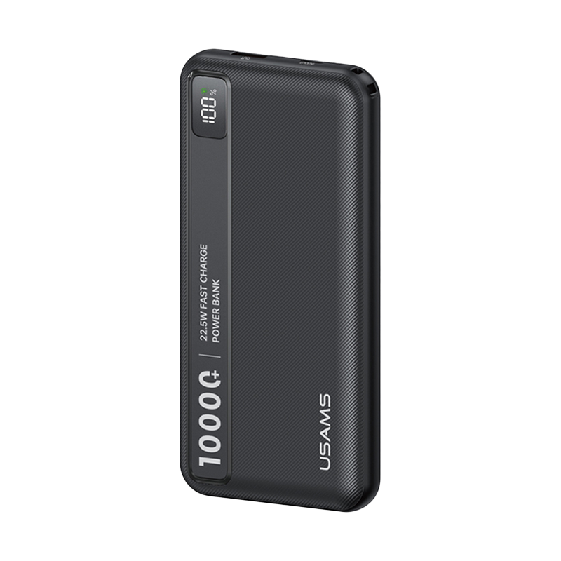Pin sạc dự phòng USAMS CD263 22.5W Fast Charging Power Bank 10000mAh 22.5W (3C Certification) - BLACK Pin sạc dự phòng USAMS CD263 22.5W Fast Charging Power Bank 10000mAh 22.5W (3C Certification) - BLACK