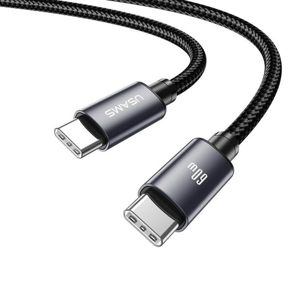 Cáp Sạc Nhanh C to C USAMS SJ769 U91 60W (1.2m, 480Mbps)