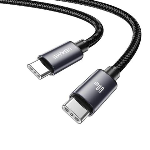 Cáp Sạc Nhanh C to C USAMS SJ769 U91 60W (1.2m, 480Mbps)