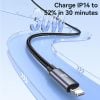 Cáp Sạc Nhanh C to Lightning USAMS SJ770 U91 30W (1.2m, 480Mbps)